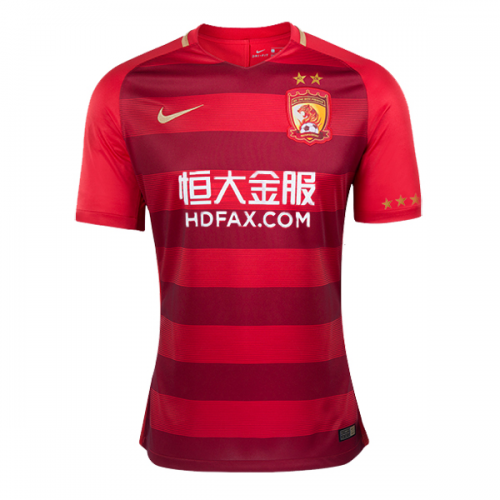 2017-18 Guangzhou Evergrande TaoBao Home Soccer Jersey